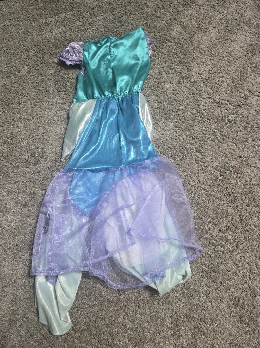 Disney satin teal